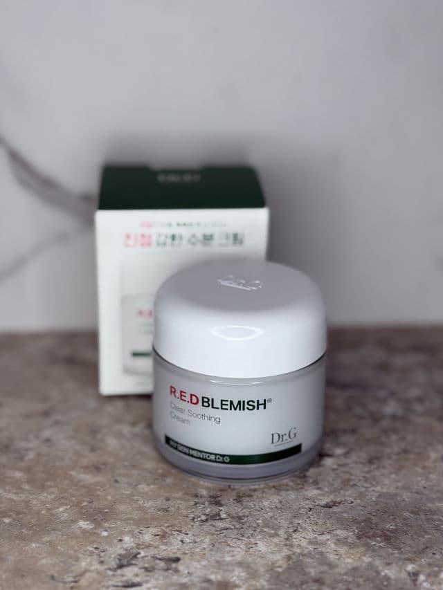 DR.G Red Blemish Clear Soothing Cream review photo by simplymamajulz