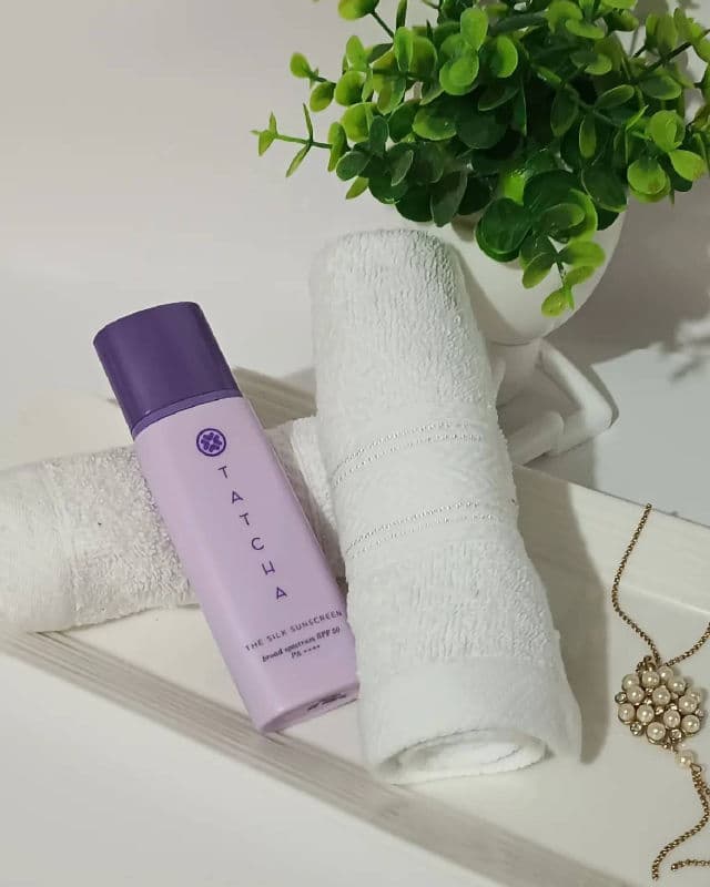 Tatcha The Silk Sunscreen Mineral Broad Spectrum SPF 50 PA++++ review photo by MiryPj