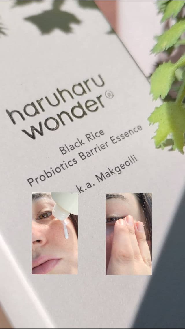 HaruHaru WONDER Black Rice Probiotics Barrier Essence review photo by unknownfashionsig