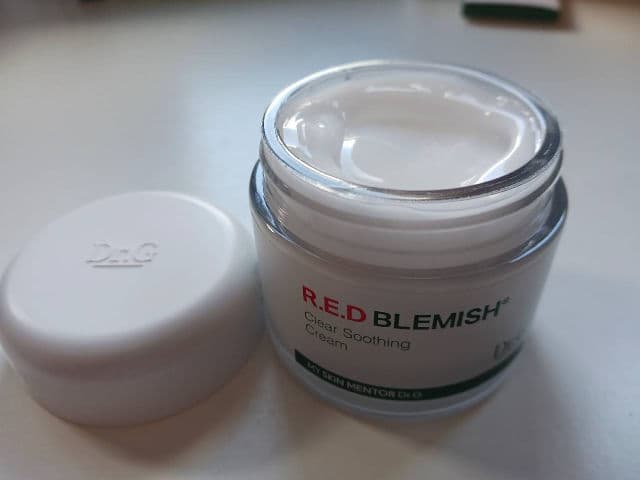 DR.G Red Blemish Clear Soothing Cream review photo by leostxrz