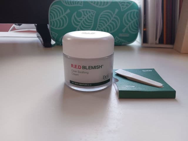 DR.G Red Blemish Clear Soothing Cream review photo by leostxrz