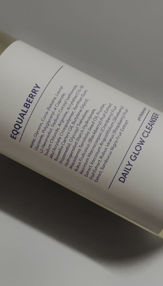 Eqqualberry pH Balanced Sauna Cleanser review photo by Kaysah