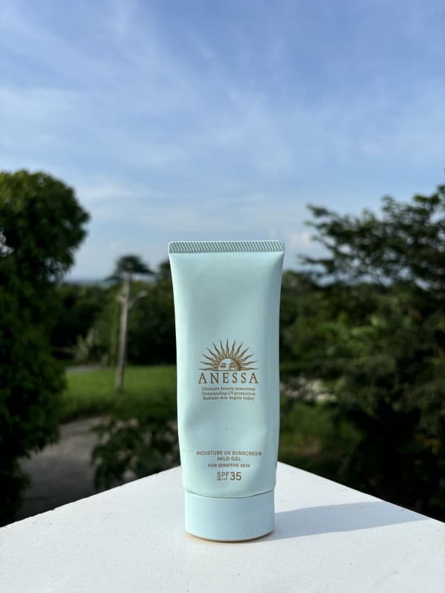 Anessa Moisture UV Mild Gel N SPF 35 review photo by beatrizdiaries