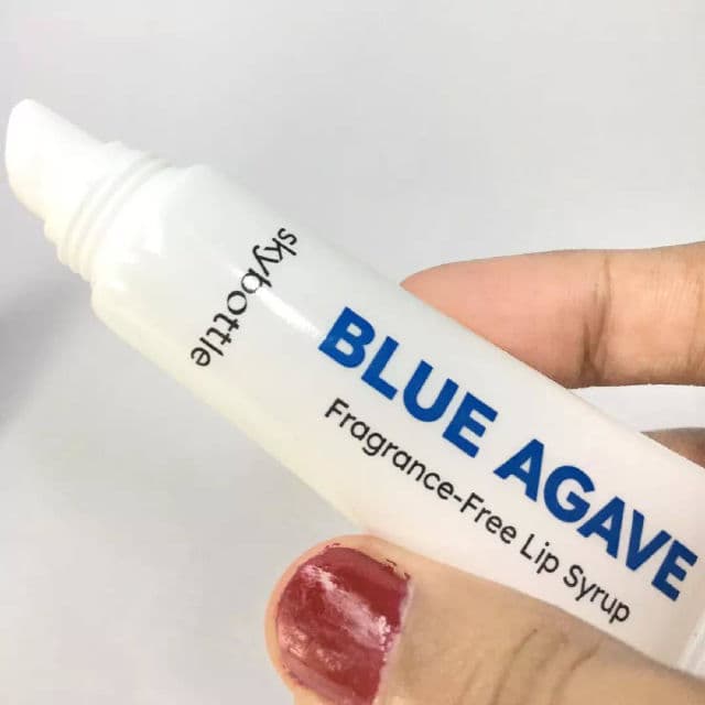 Skybottle Blue Agave Lip Syrup review photo by ZYNA