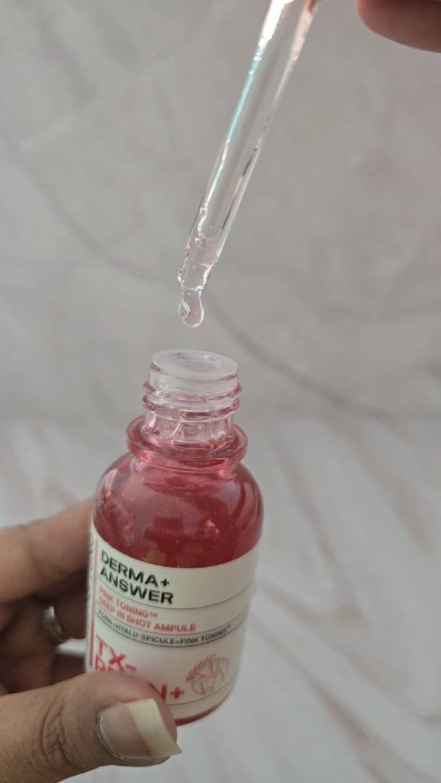 CNP Laboratory Derma+ Answer Pink Toning Deep-In Shot Ampule review photo by KAVIG