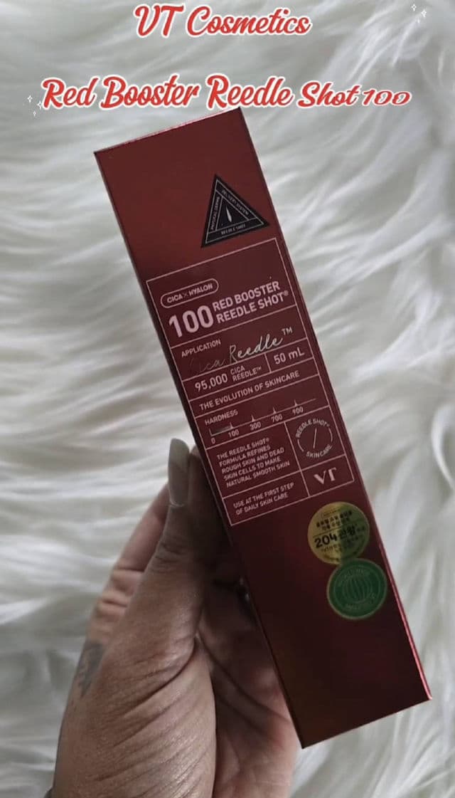 VT COSMETICS Red Booster Reedle Shot 100 review photo by KAVIG