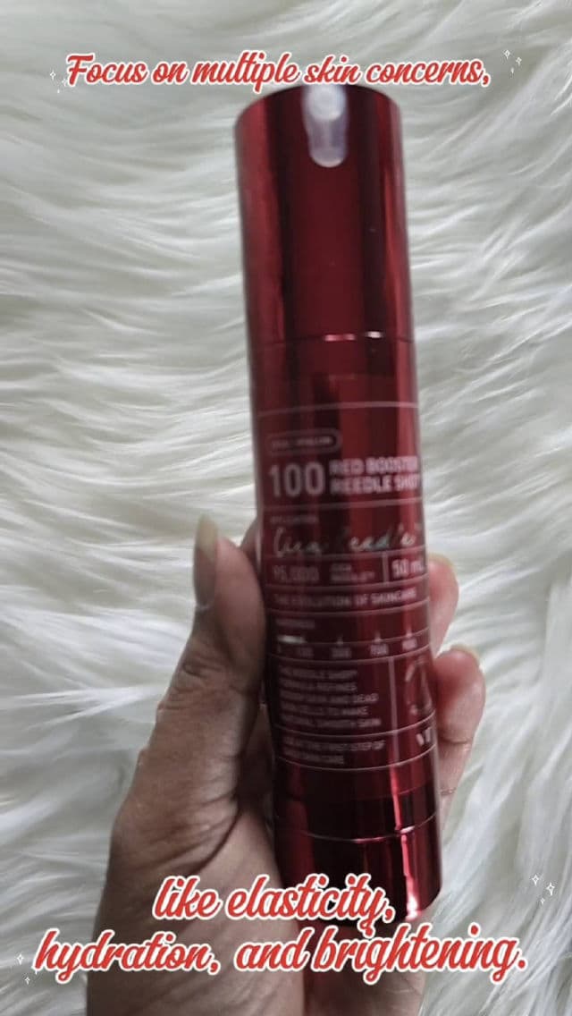 VT COSMETICS Red Booster Reedle Shot 100 review photo by KAVIG