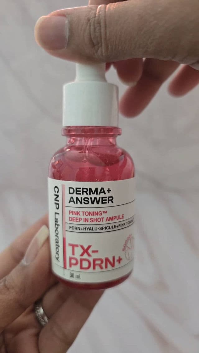 CNP Laboratory Derma+ Answer Pink Toning Deep-In Shot Ampule review photo by KAVIG