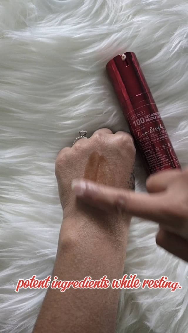 VT COSMETICS Red Booster Reedle Shot 100 review photo by KAVIG