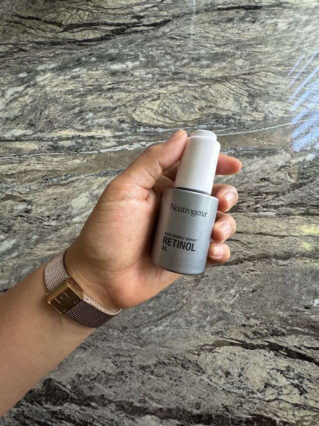 Neutrogena Rapid Wrinkle Repair Lightweight Anti-wrinkle Retinol Facial Oil review photo by fannyrueda