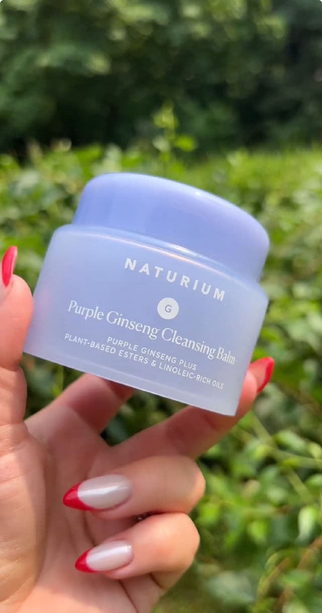 Naturium Purple Ginseng Cleansing Balm review photo by editadoes