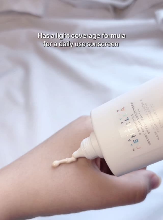 SKIN1004 Madagascar Centella Poremizing Velvet Finish Sunscreen SPF 50+ PA++++ review photo by tbss1