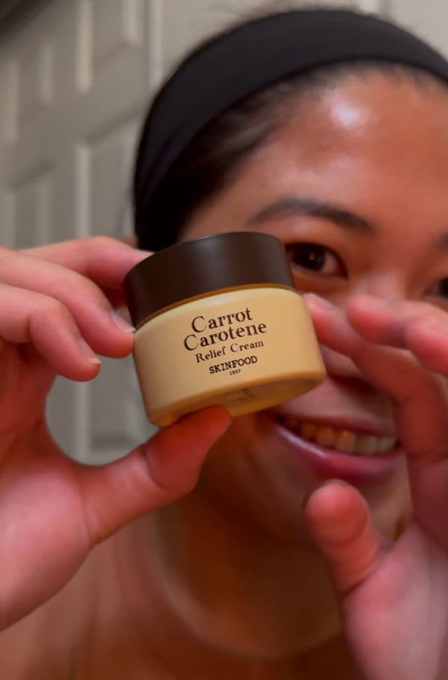 SKINFOOD Carrot Carotene Relief Cream review photo by xomyca