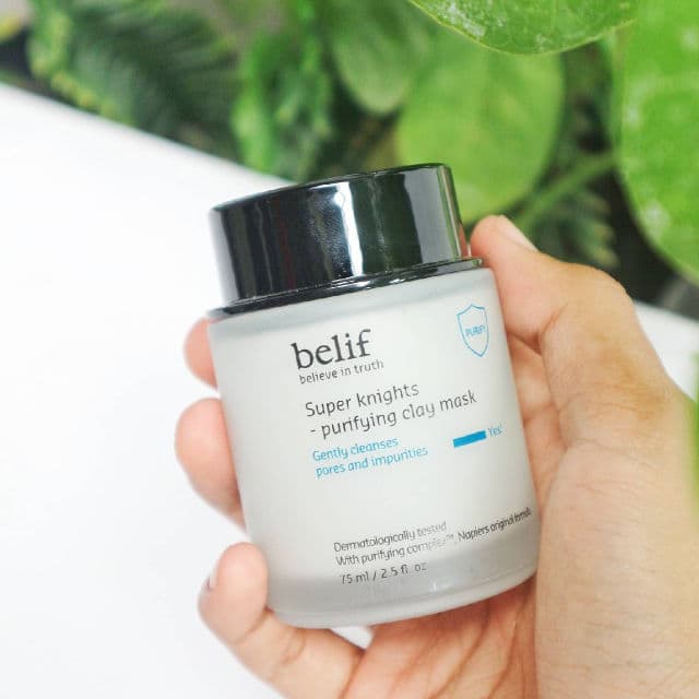belif Super Knights Purifying Clay Mask review photo by fandi