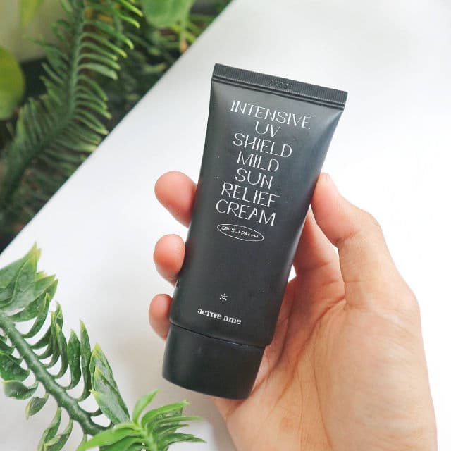 Active Nine Intensive UV Shield Mild Sun Relief Cream SPF50+ PA++++ review photo by fandi