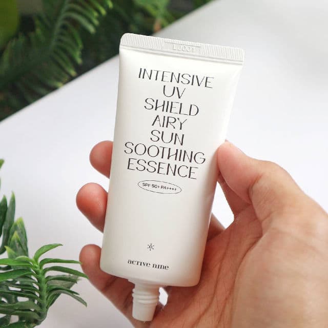 Active Nine Intensive UV Shield Airy Sun Soothing Essence SPF50+ PA++++ review photo by fandi