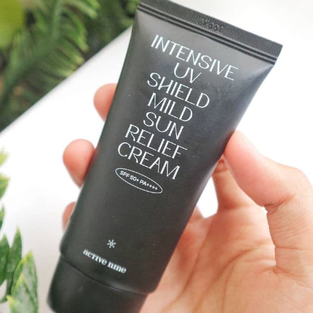 Active Nine Intensive UV Shield Mild Sun Relief Cream SPF50+ PA++++ review photo by fandi