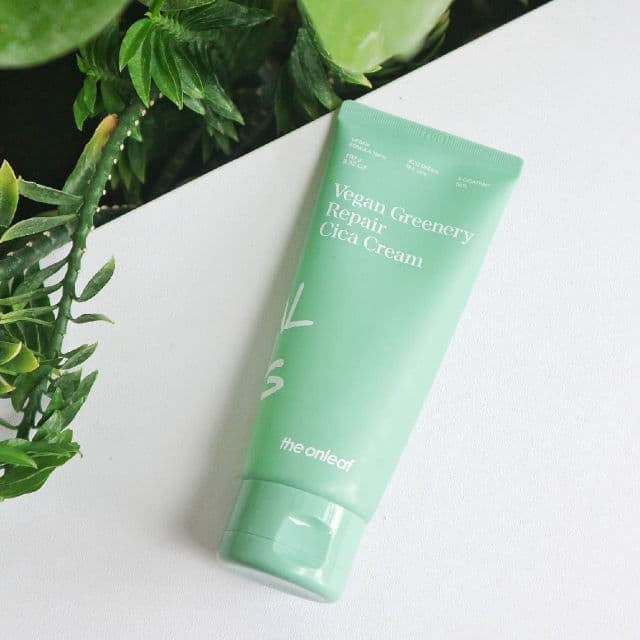 The Onleaf Vegan Greenery Repair Cica Watery Gel Cream review photo by fandi