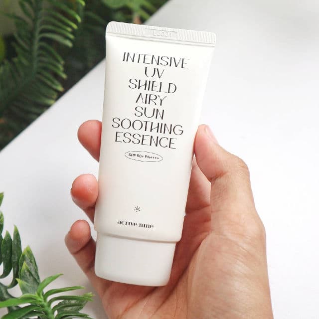 Active Nine Intensive UV Shield Airy Sun Soothing Essence SPF50+ PA++++ review photo by fandi