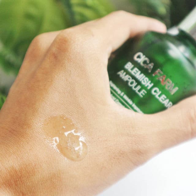 Farmstay Cica Farm Blemish Clear Ampoule review photo by fandi