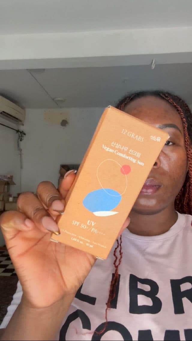 12GRABS Vegan Comforting Sun Cream review photo by Jkesh