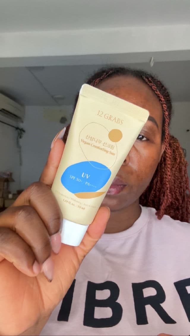 12GRABS Vegan Comforting Sun Cream review photo by Jkesh
