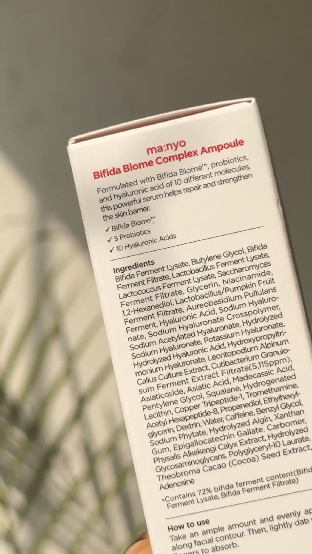 manyo Bifida Biome Complex Ampoule review photo by Jkesh