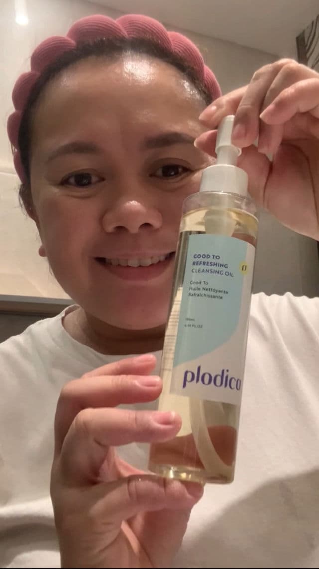 Plodica Good to Refreshing Cleansing Oil review photo by jociebloog