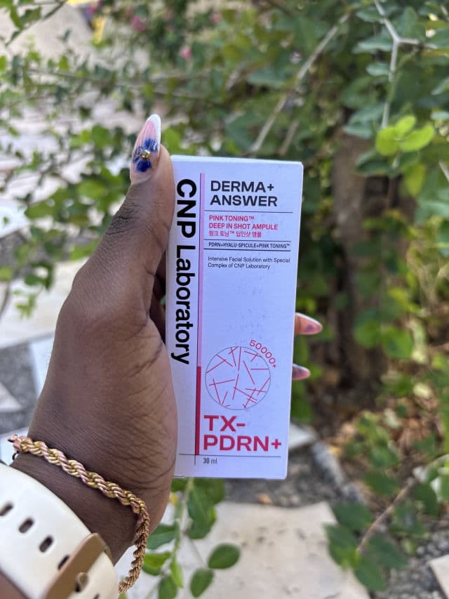 CNP Laboratory Derma+ Answer Pink Toning Deep-In Shot Ampule review photo by Simplydrii