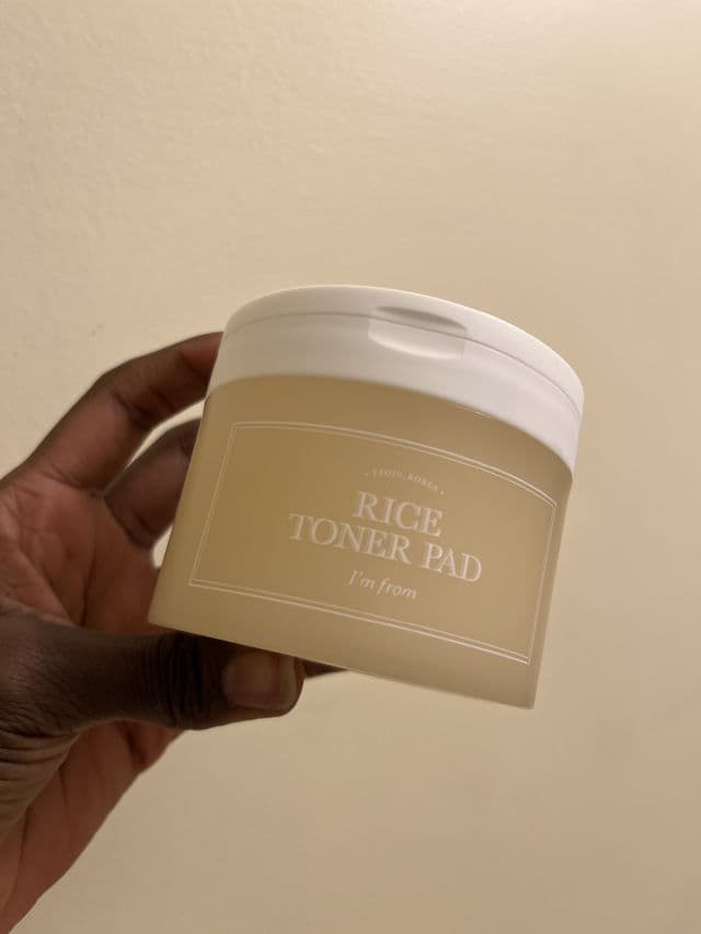 I'M FROM Rice Toner Pad review photo by mszskinni