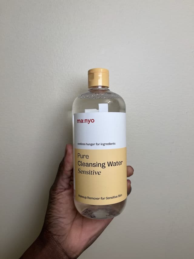manyo Pure Cleansing Water Sensitive review photo by mszskinni