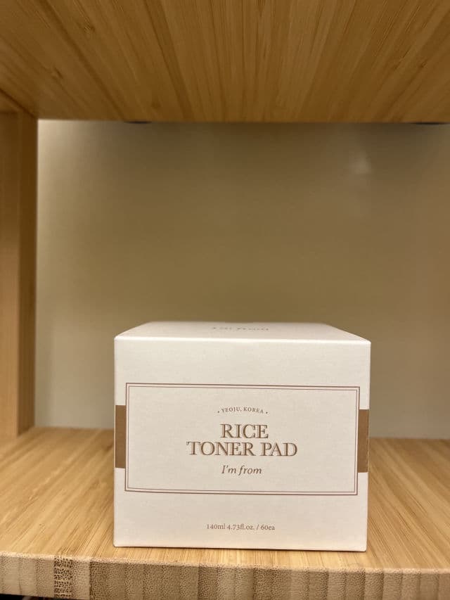I'M FROM Rice Toner Pad review photo by mszskinni