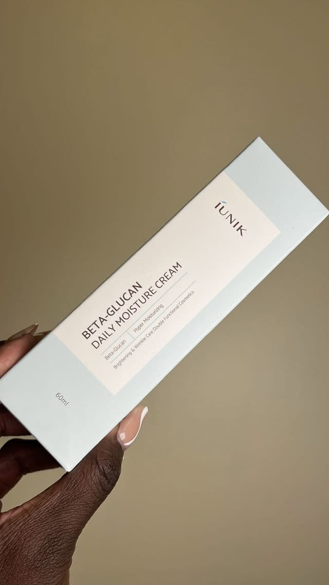 Iunik Beta Glucan Daily Moisture Cream review photo by mszskinni