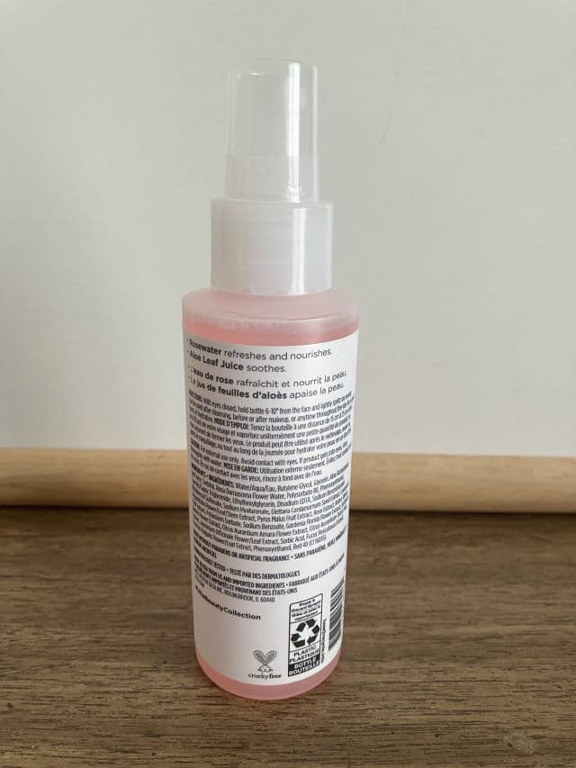 ULTA Rosewater Facial Mist review photo by justrc2024