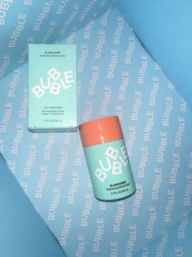 Bubble Slam Dunk Hydrating Moisturizer review photo by wavesbyme