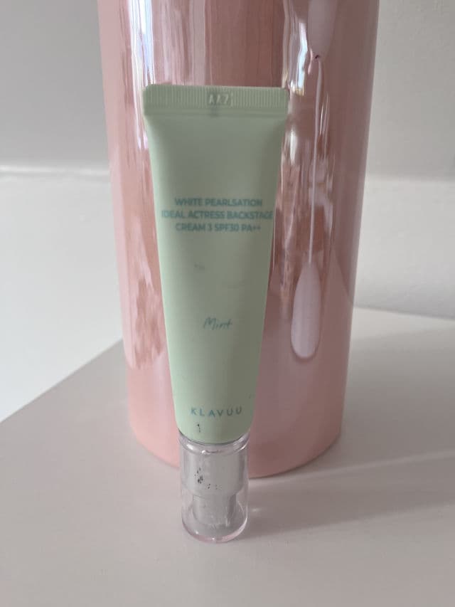 Klavuu White Pearlsation Ideal Actress Backstage Cream SPF 30 PA++ - Mint review photo by angelrosee