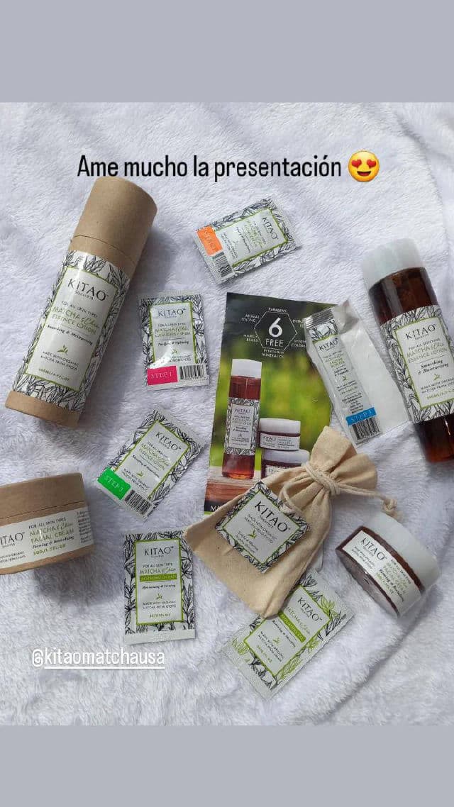 Kitao Matcha and Chia Facial Cream review photo by Osma