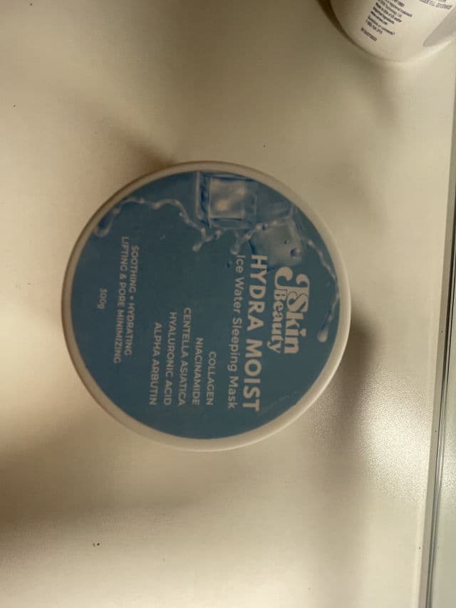 Jskin Beauty Hydra Moist Ice Water Sleeping Mask review photo by AidenSkin