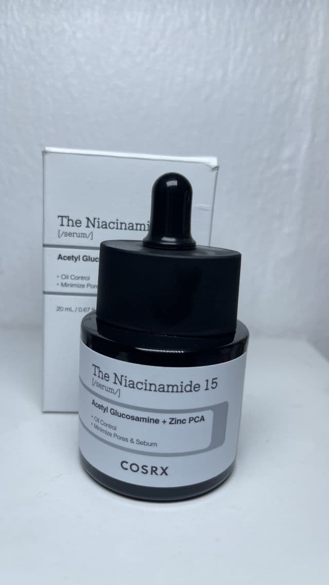 COSRX The Niacinamide 15 Serum review photo by NessahAdaure