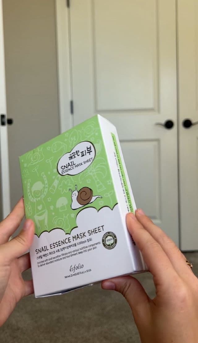 ESFOLIO Snail Essence Mask Sheet review photo by Lollkas