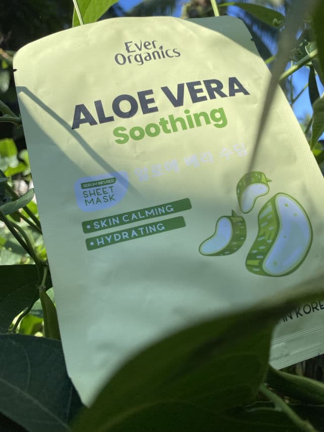 Ever Organics Soothing Sheet Mask Aloe Vera  review photo by Geraldinelazarts
