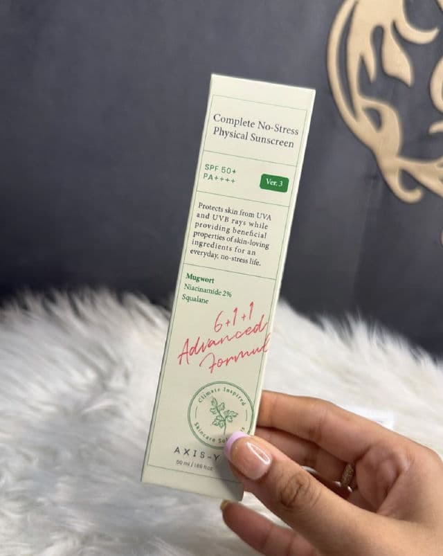 AXIS-Y Complete No-Stress Physical Sunscreen V.3 SPF 50+ PA++++ review photo by adiyazahra