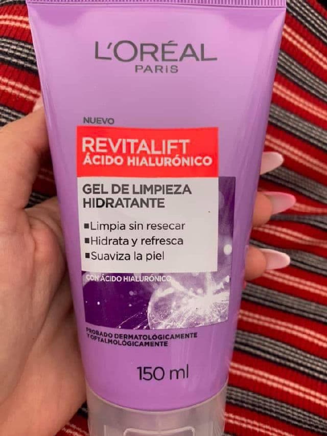 L'Oreal Paris Revitalift Ácido Hialurónico Gel Limpiador review photo by ninasweet