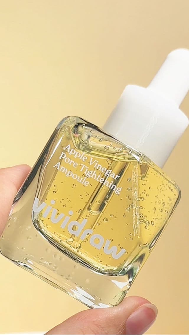 vividraw Apple Vinegar Pore Tightening Ampoule review photo by chrissymonae