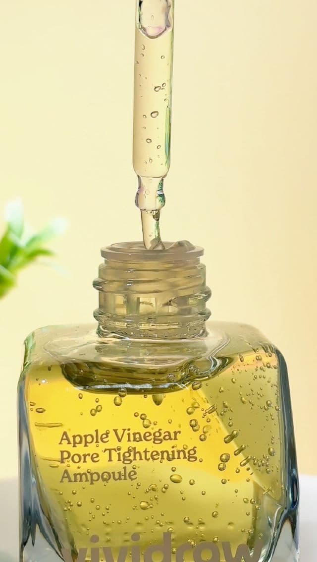 vividraw Apple Vinegar Pore Tightening Ampoule review photo by chrissymonae