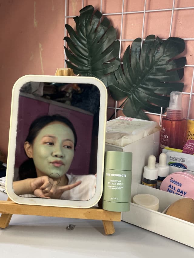 The Originote Mugwort B3 Clay Stick Mask review photo by Colest