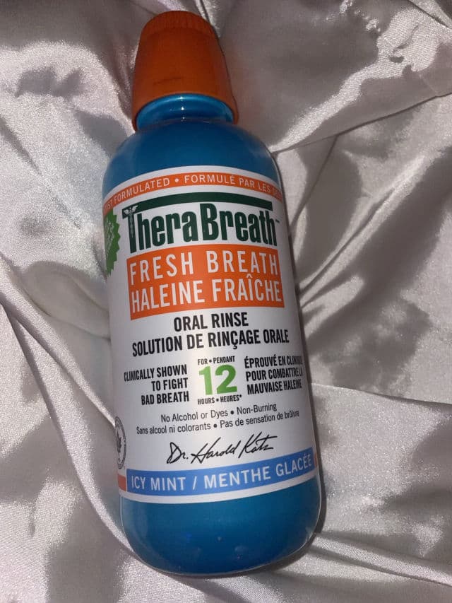 TheraBreath Healthy Gums Oral Rinse - Clean Mint review photo by creativejess