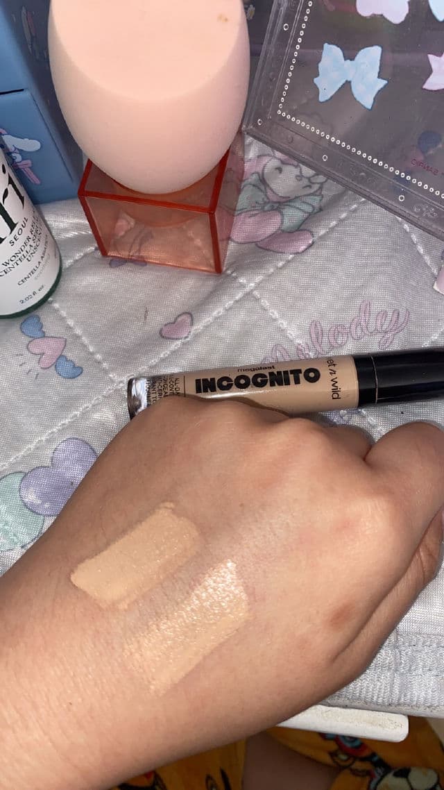 Wet N Wild Mega Last Incognito All-Day Full Coverage Concealer review photo by cinnamollor
