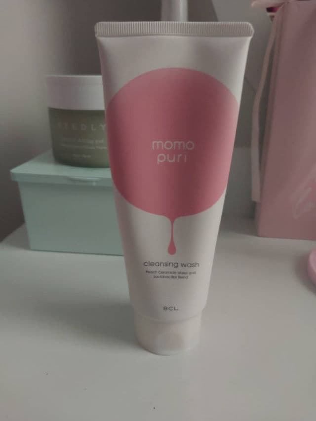BCL Momo Puri Moist Cleansing Wash review photo by kurika