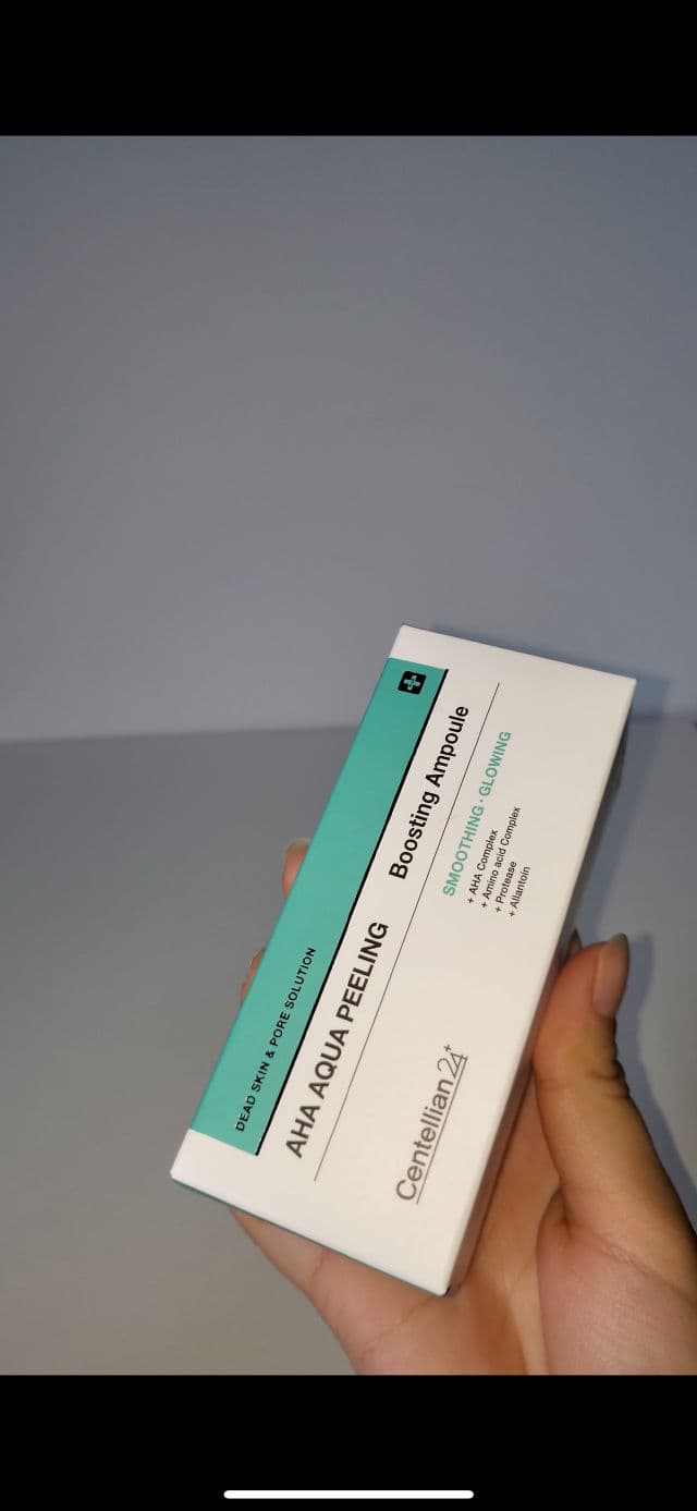 Centellian24 AHA Aqua Peeling Boosting Ampoule review photo by glowingava